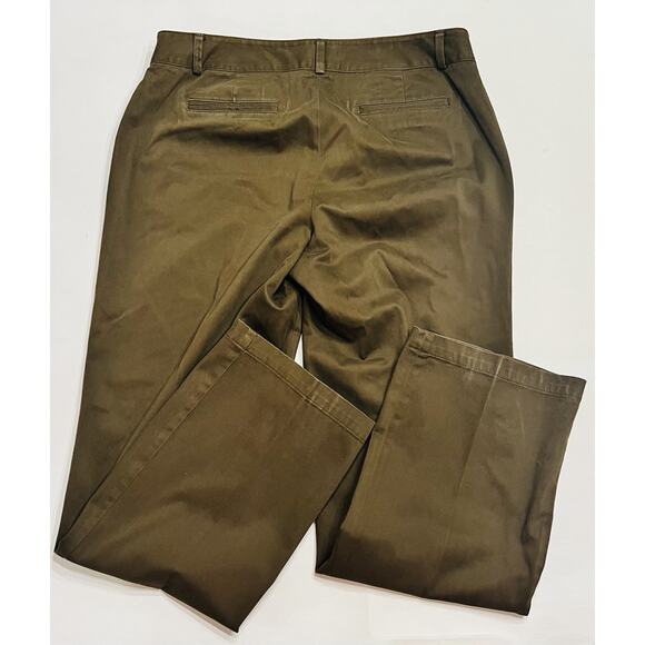 TALBOTS Women’s Signature Size 10 Pants Trousers Green (A0129) - Picture 3 of 7